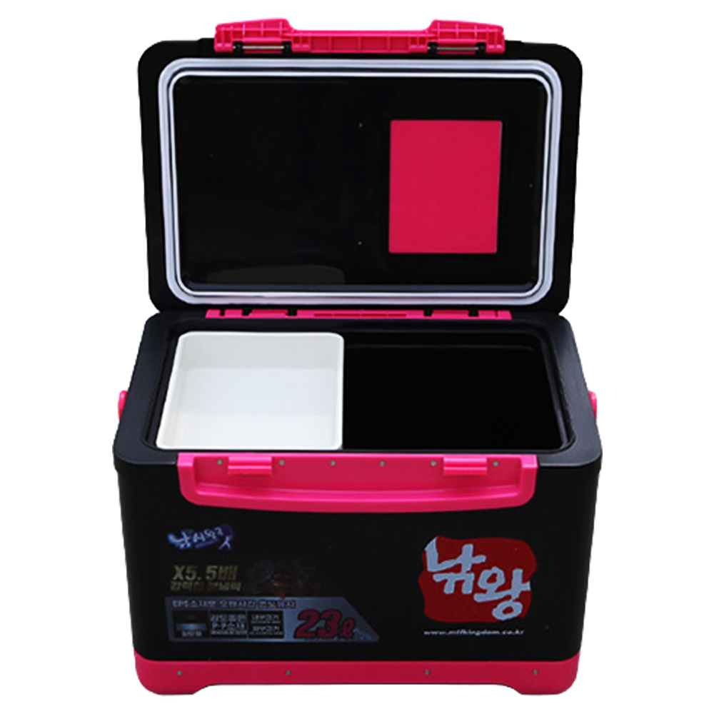 낚시왕국 핫핑크 스페셜컬러 아이스박스 23L 95,000원