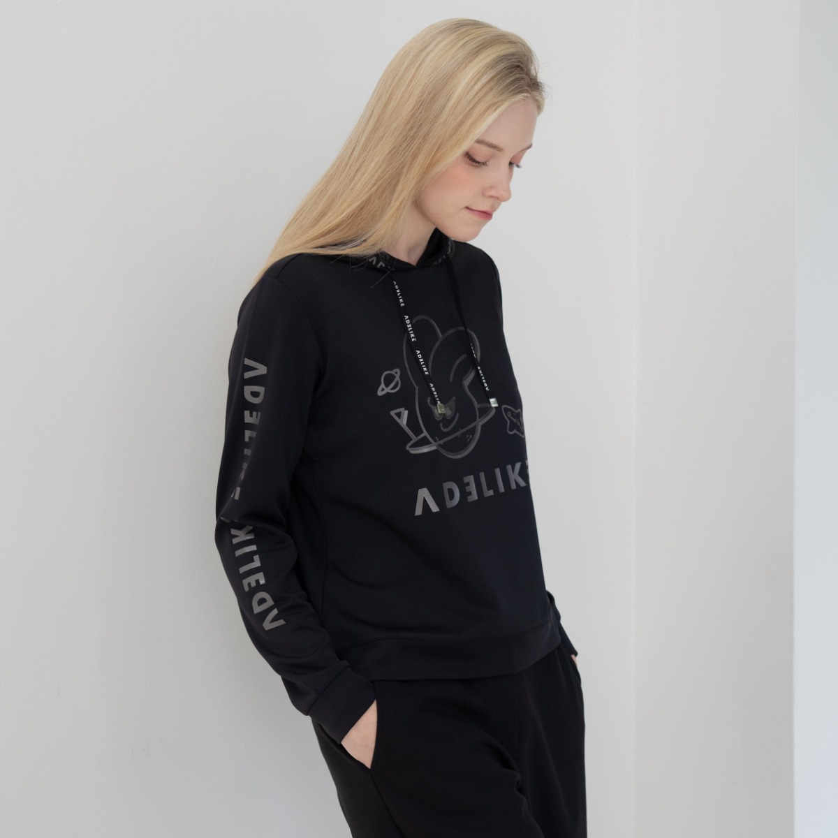 아델라이크 행성토끼 골프 후드티셔츠 빅사이즈 여성골프웨어 99사이즈 여성골프의류 빅사이즈 골프웨어 여성 봄 골프티셔츠 파크골프옷 후드티셔츠 88사이즈골프티셔츠 빅사이즈 테니스의류 89,000원