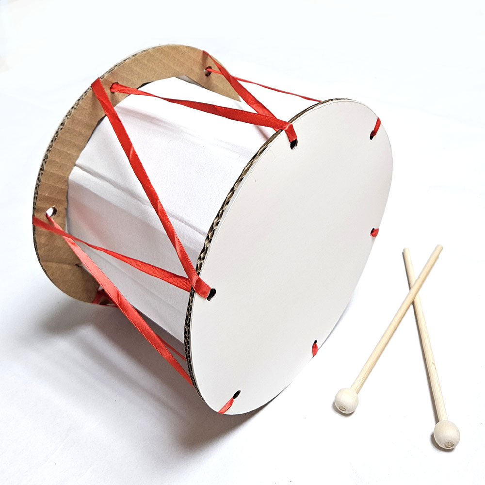 종이 장구 만들기/ 민속 전통악기모형 놀이완구 체험학습 미술준비물 공예 만들기재료 2,500원