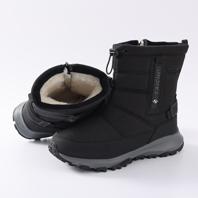 TAICHI 남성용 방한 패딩 부츠 미끄럼방지 등산화 트레킹화 털 방한부츠 남성 방한화 QZ-923 19,290원