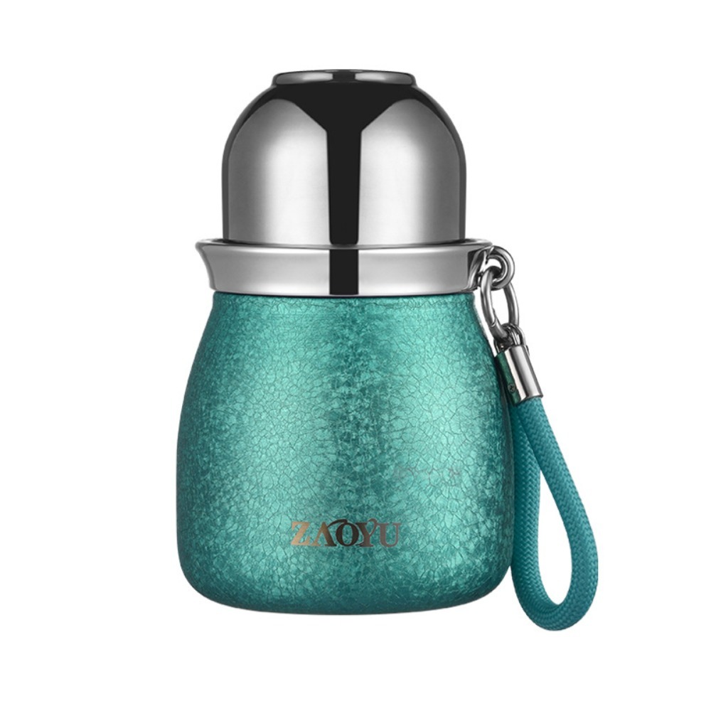 사이텅 복티타늄 보온컵 항균 신선도 유지 높은 용모치 이중 티타늄컵 380ml, 1개, 380ml, 그린 28,700원