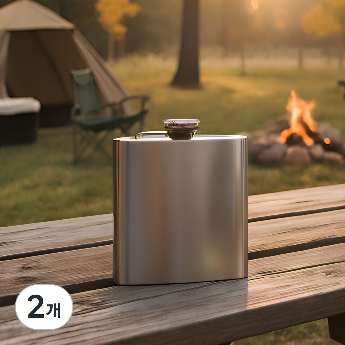 플라잉타이거 코펜하겐 스텐 감성캠핑 힙플라스크 휴대용 스테인리스 물병 술병 수통 위스키 양주 군인 10,900원