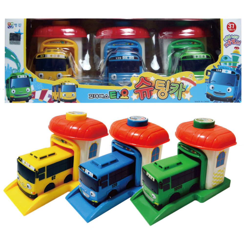 영진토이 타요 슈팅카 3p 세트 타요, 로기, 라니, 1개 16,800원