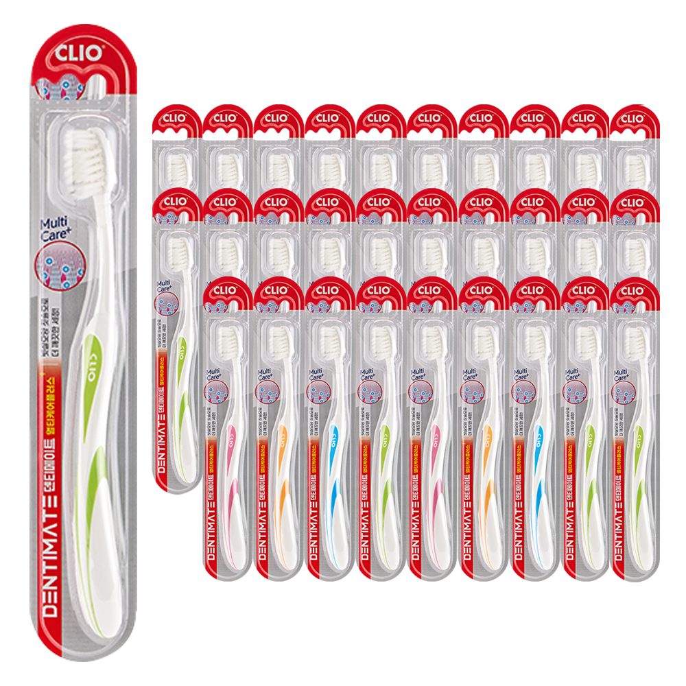 크리오 덴티메이트 멀티케어 플러스 초극세모 칫솔 30p 세트, 30개입, 1개 10,470원