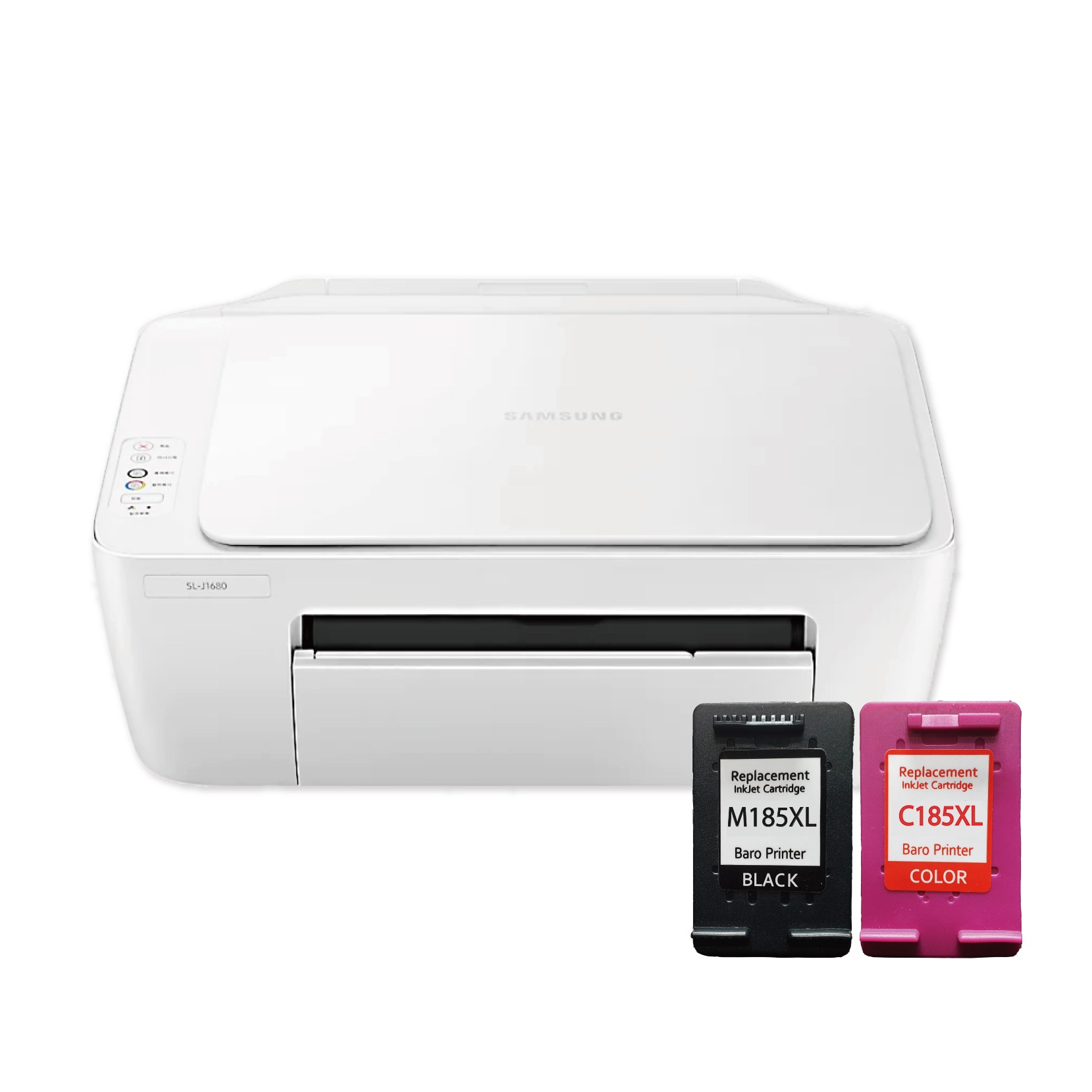 삼성SL-J1680 잉크젯 복합기 가정용 프린터기 4배 XL대용량(블랙+컬러)잉크포함 64,900원