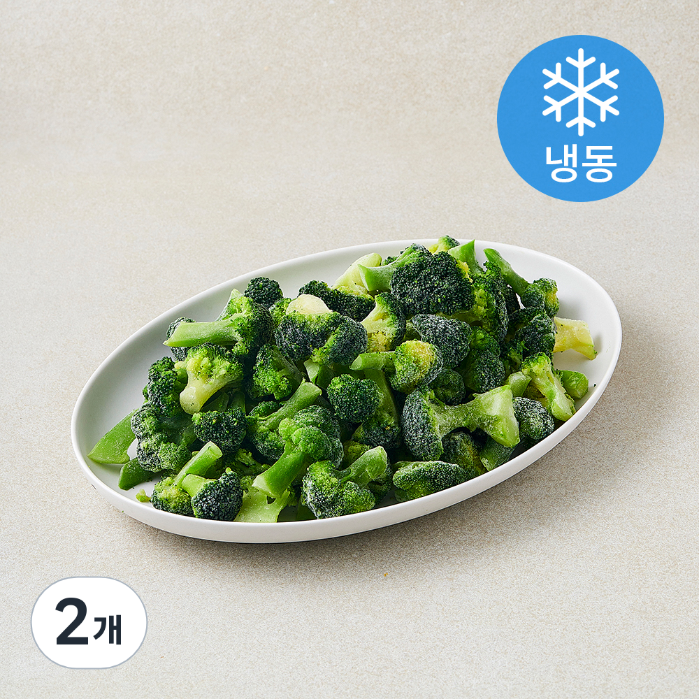 [로켓프레시] 프로즌프레시 맛있는 제주 브로콜리 (냉동), 2개, 700g 30,840원