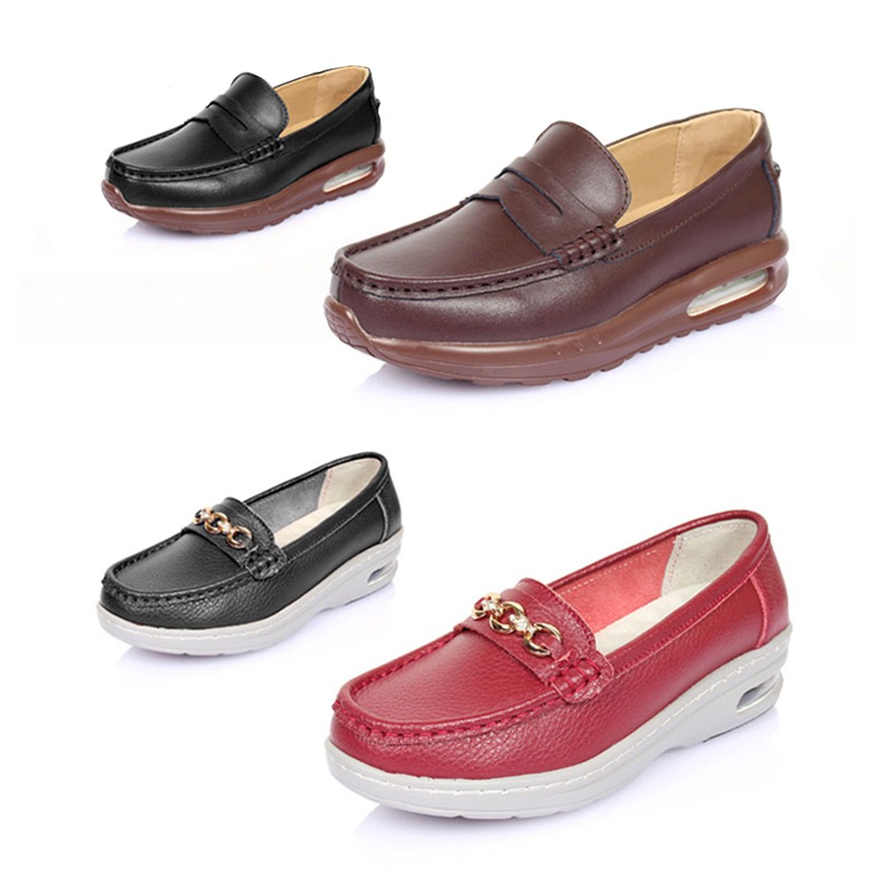 백세 에어볼 컴포트화 천연 소가죽화 남성 여성 신발 효도화 49,800원