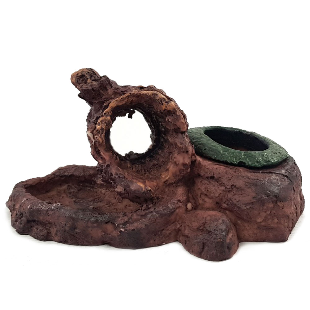 노모이펫 거북이 파충류 식기 16 x 13 x 8.5 cm NS-15, 1개 9,800원