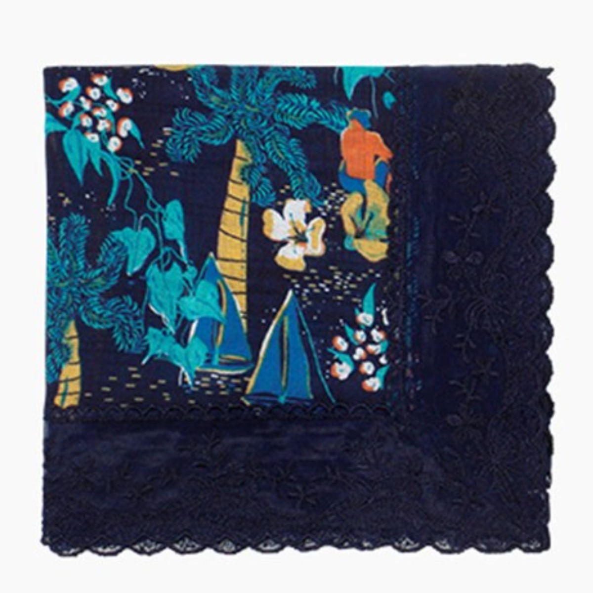 [꿈 꾸는 여름밤] 여성 에티켓손수건 레이스 무릎덮개 앞치마손수건 12,900원