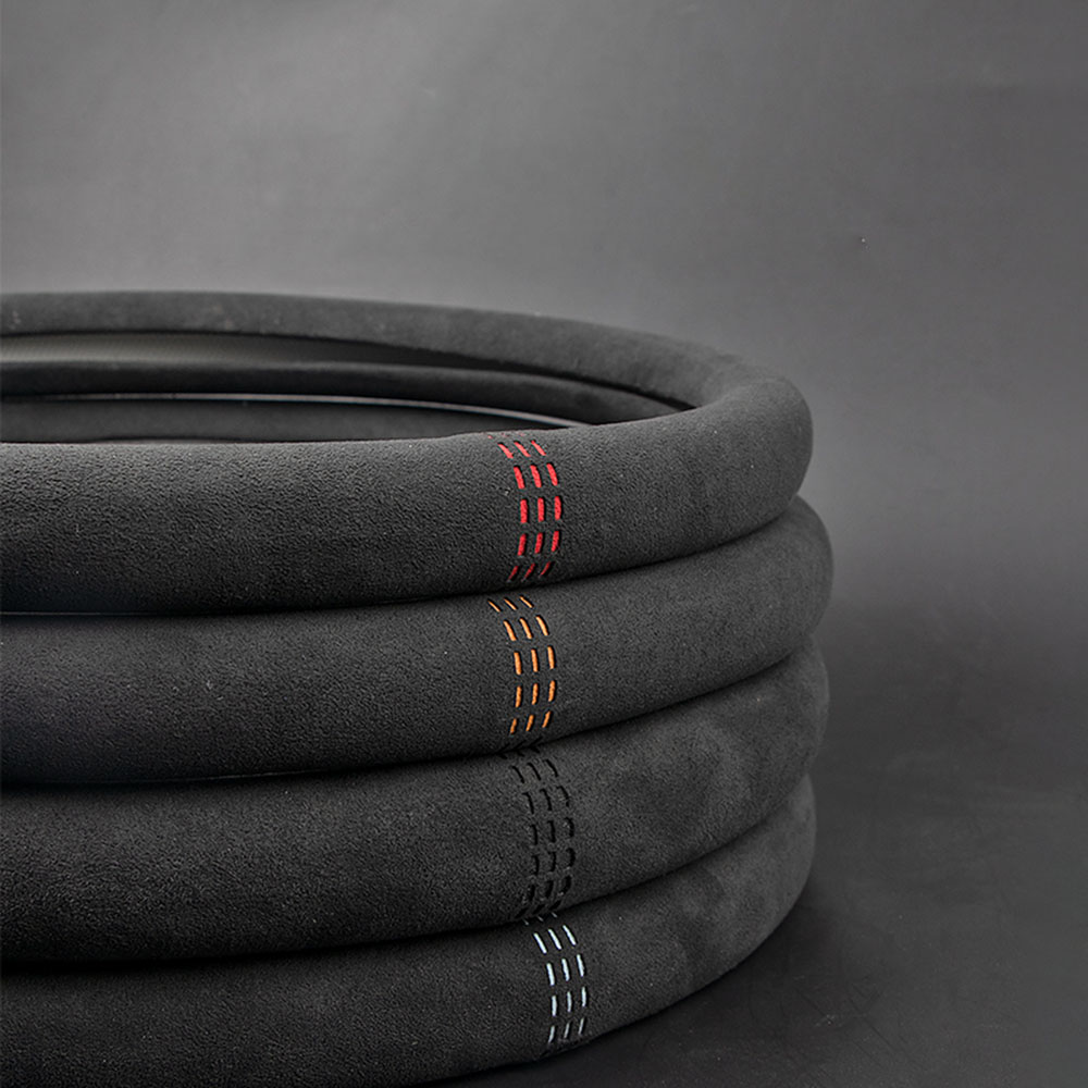 [도우팩토리]미니쿠퍼 알칸타라 핸들커버, 전차종 공용, 오렌지 36,000원