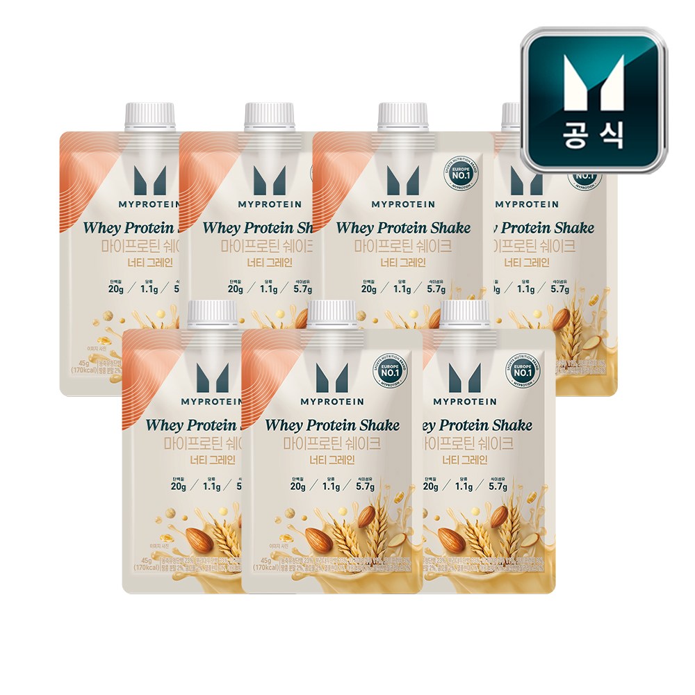 마이프로틴 웨이 단백질 쉐이크 너티 그레인, 현재가 23,400원