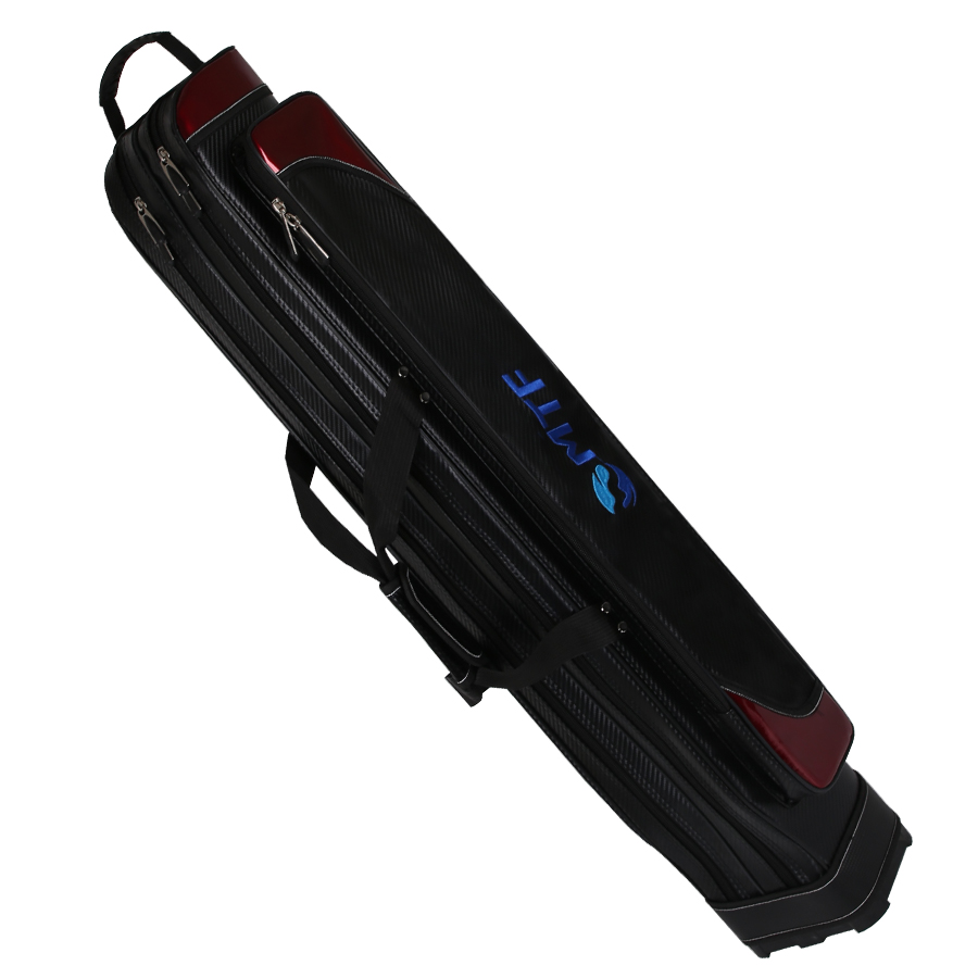 MTF 민물 낚시 가방 3단 낚시대 낚시용품, 블랙+레드 30,240원