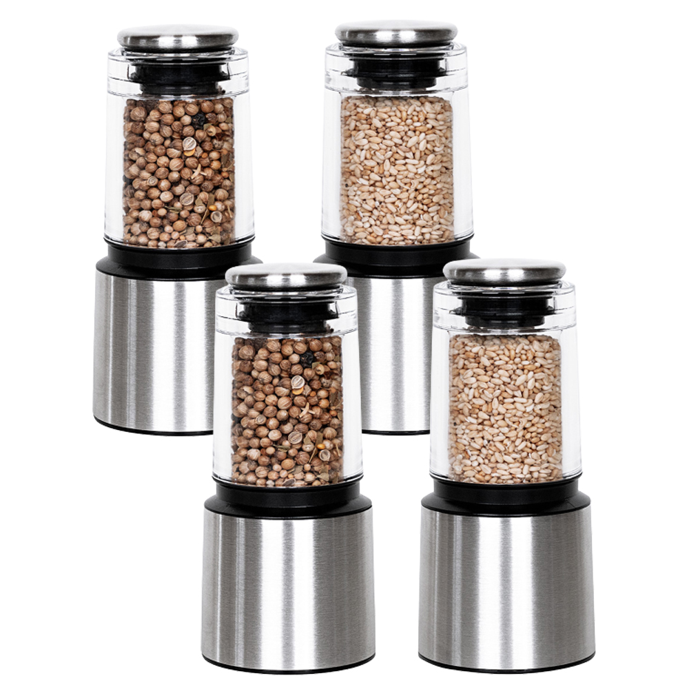 인블룸 스테인리스 미니 그라인더 칼날형 40ml 2p + 분쇄형 35ml 2p 세트 24,160원