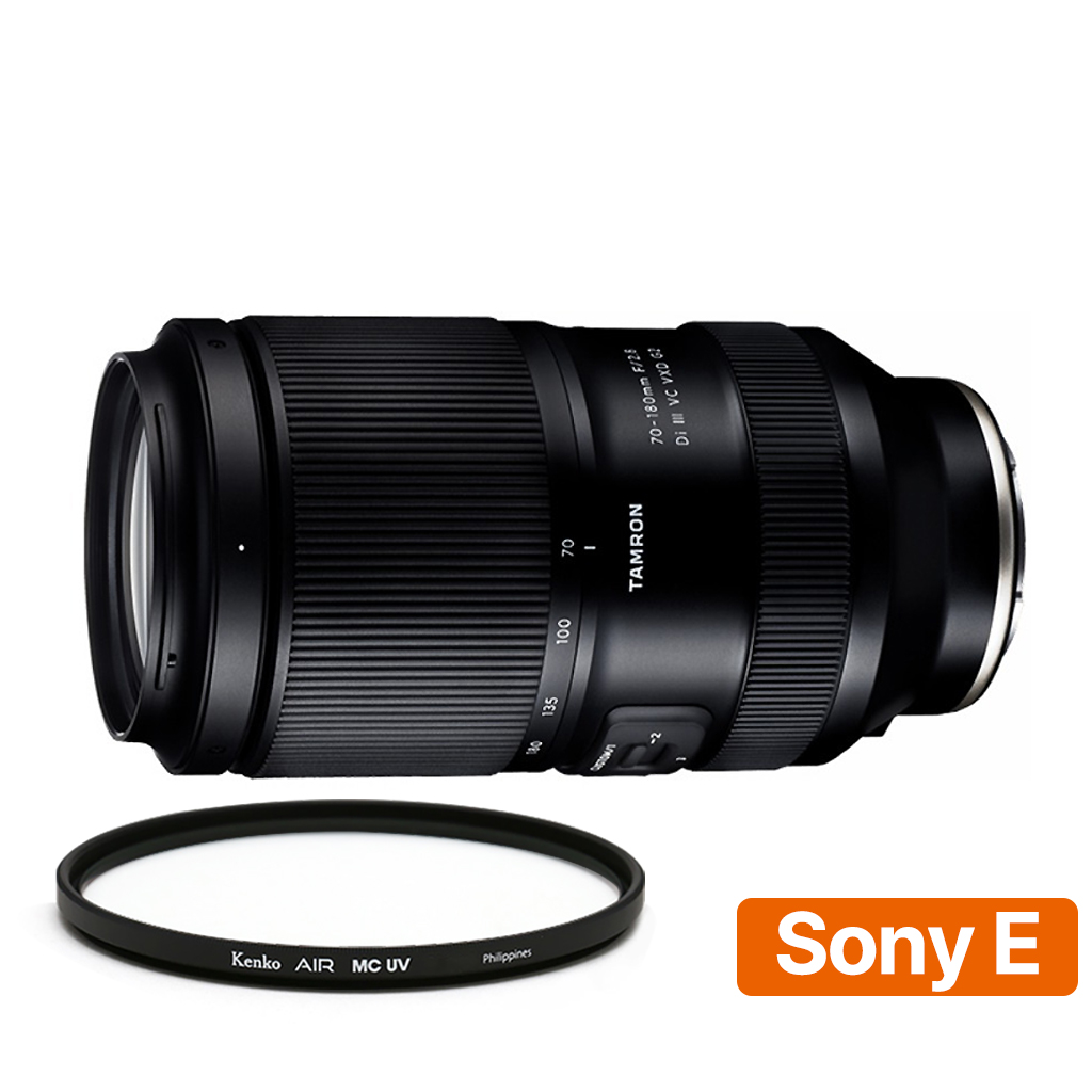 [지금사면 3년보증 + 5만P 증정] 탐론 70-180mm F/2.8 Di III VC VXD G2 A065 소니 FE렌즈 + 겐코 AIR MCUV 67mm, 단일상품 1,657,000원
