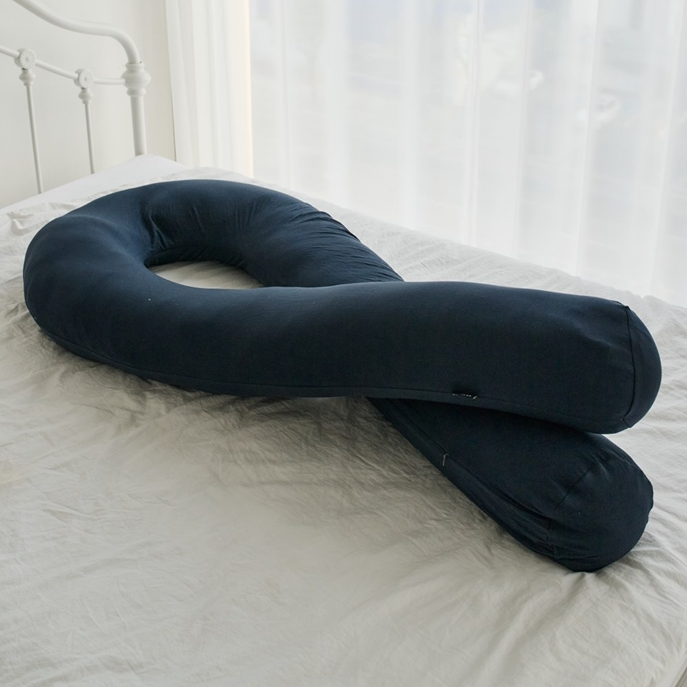 LINU 리누 꿀밤 바디필로우 U자 그란데 특대 사이즈, 딥네이비 69,900원