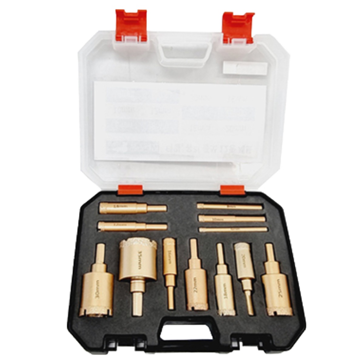 공구라면 ( 09RM ) 타일 유리 대리석 홀커터 타공 홀쏘 6~35mm 1세트 21,000원