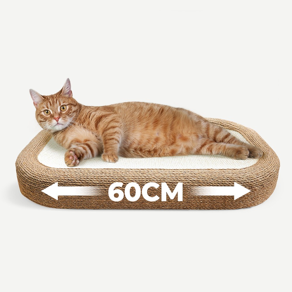 펫쭈 고양이 스크래쳐 특대형 사이잘 소파 반영구 2세대 12,900원