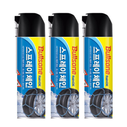 불스원 RainOk 프리미엄 스프레이체인 500ml 스노우체인 스프레이형 3개 34,040원