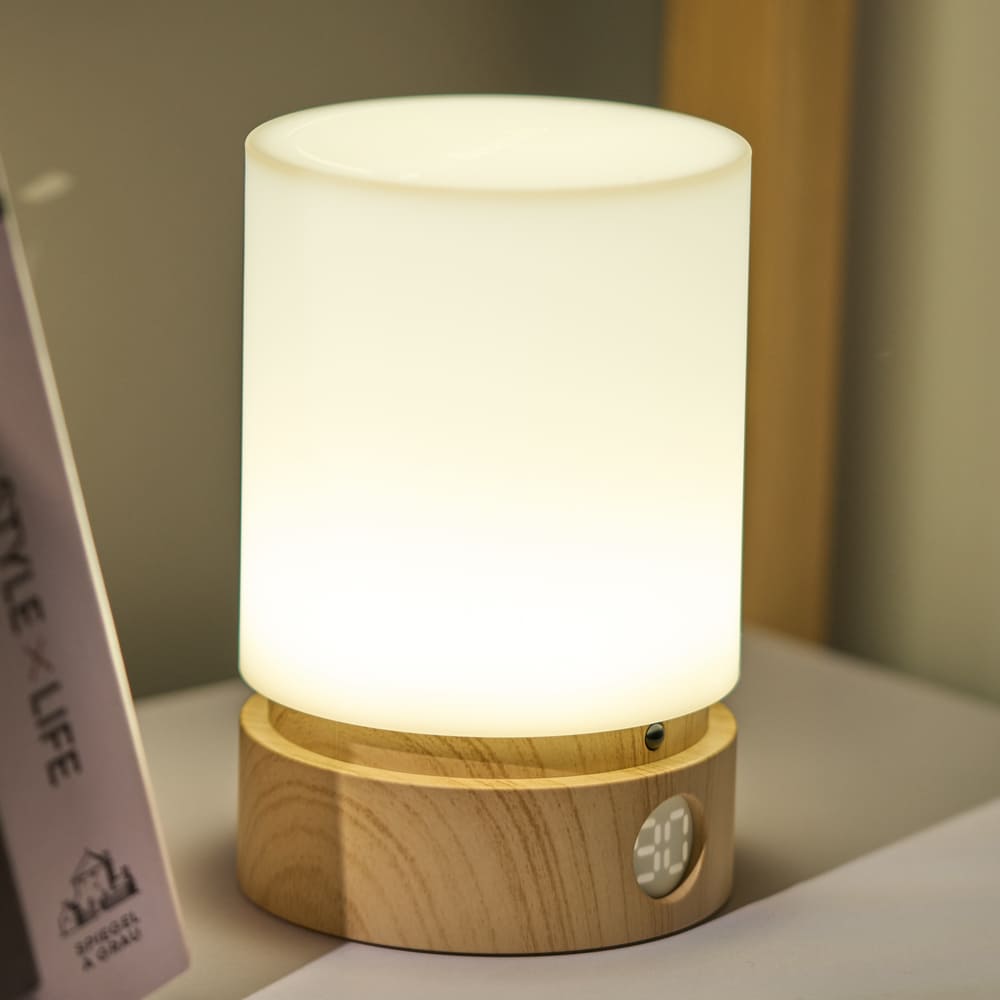 아가짱 타이머 무선 수유등 브이2, 우드 29,900원