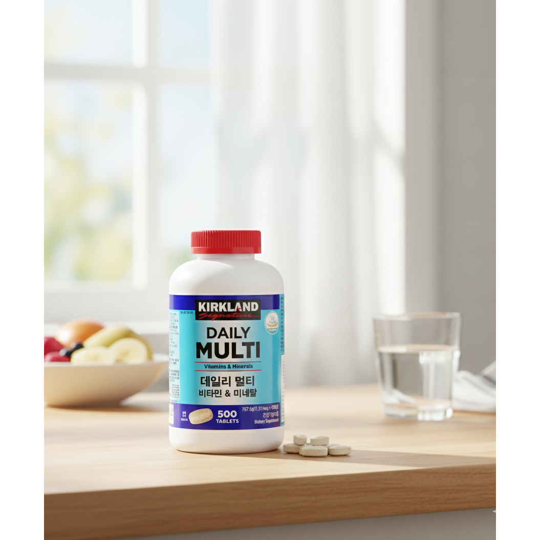 커클랜드 데일리 멀티비타민1,515mg x 500정 커클랜드시그니춰 코스트코 비타민 39,900원
