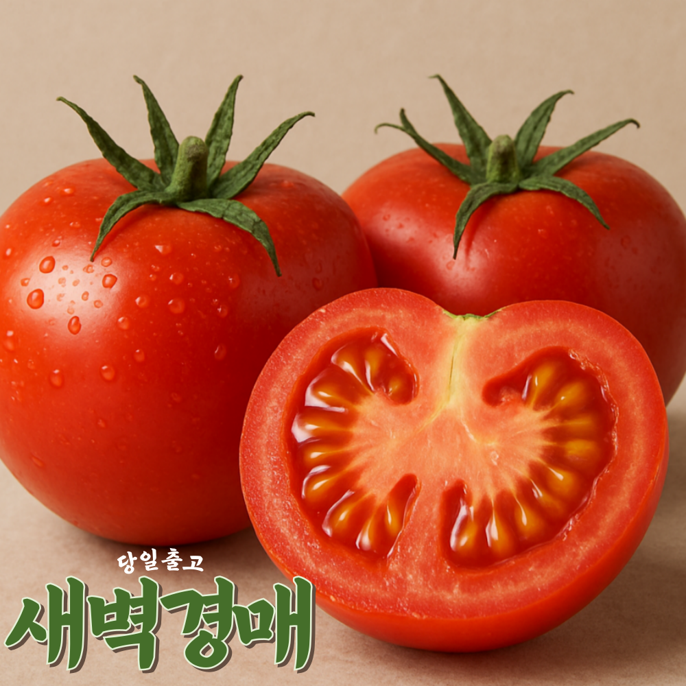 [새벽경매] 본푸룻티 초특가 유럽종 완숙 토마토 11,790원