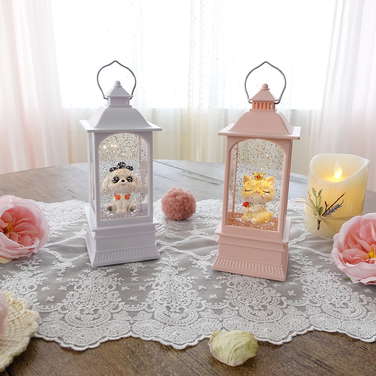 미니 드리밍 오르골 워터볼 무드등 스노우볼 27,000원