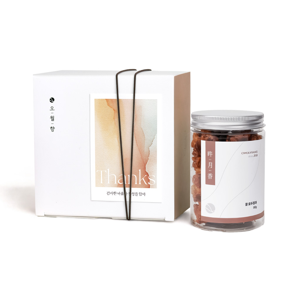 꿀 호두강정 호두정과 명절 선물 회사 답례품, 1개, 호두정과 4,200원