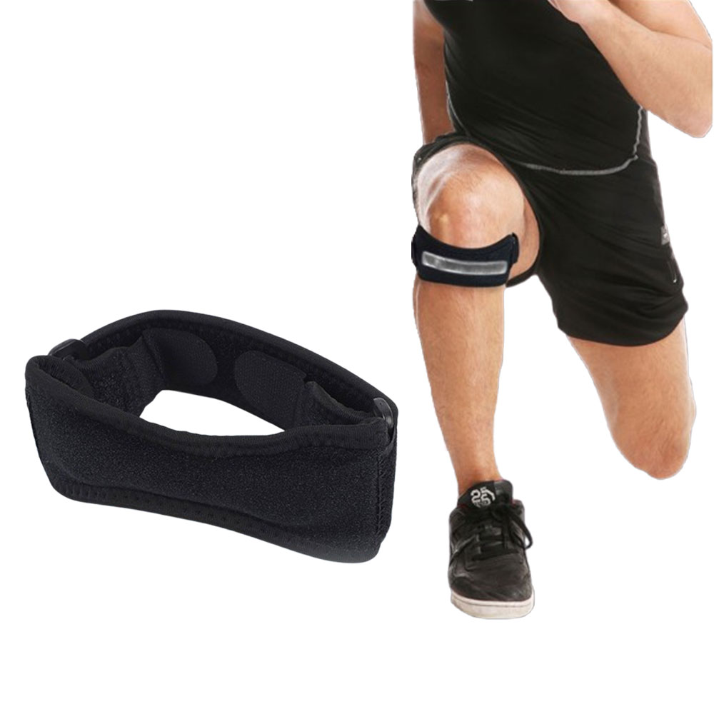 서비마켓 무릎 관절 보호대 슬개골 보호 실리콘 스트랩 압박 밴드, 1개 29,900원