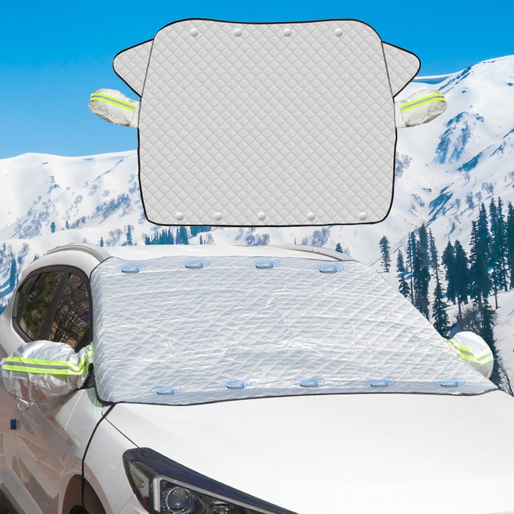 [4중 고정]컴포어 차량용 앞유리 자석형 성에방지 커버, 1개 15,000원