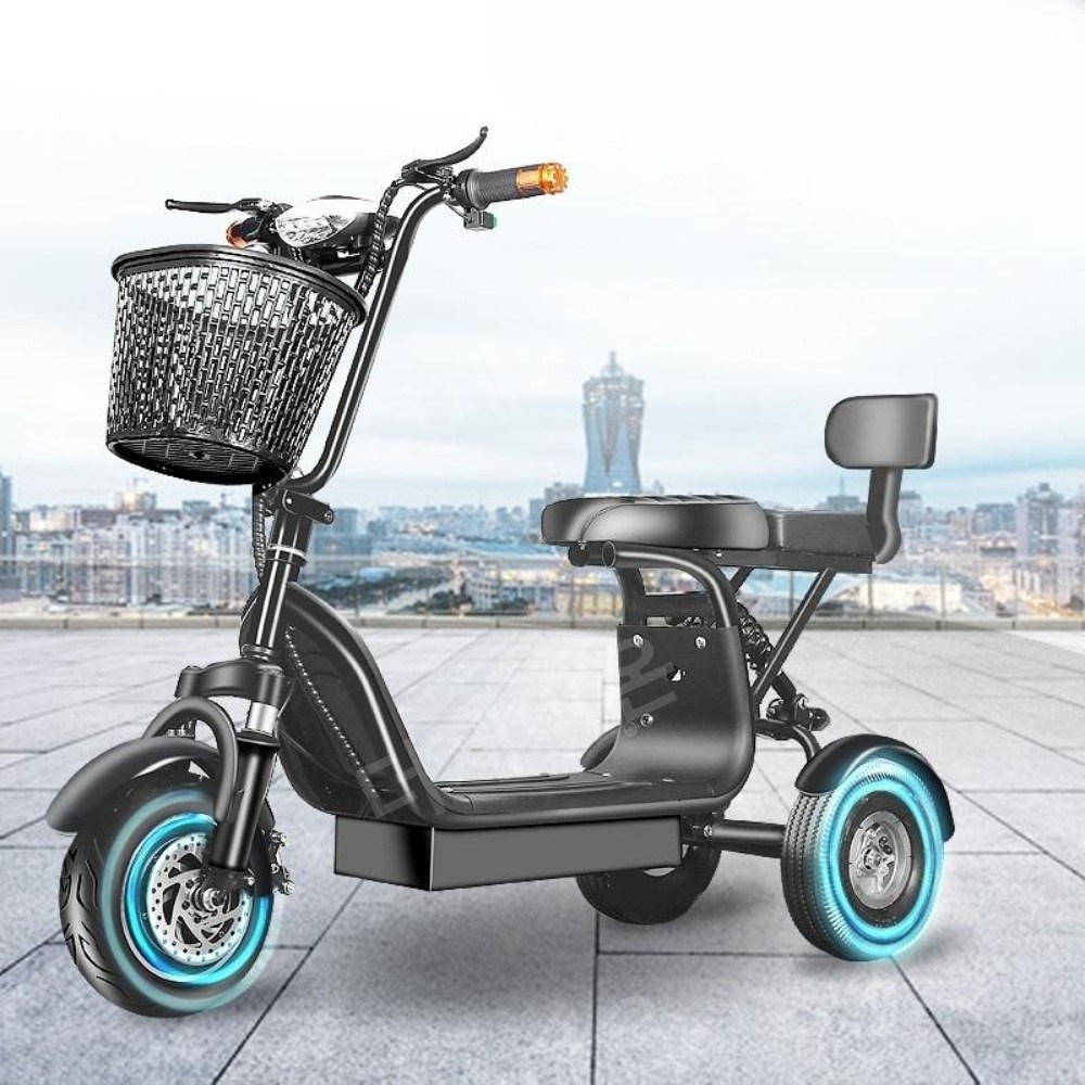 전기 세발 스쿠터 리튬 배터리 삼륜 2인용 자토바이 364,520원