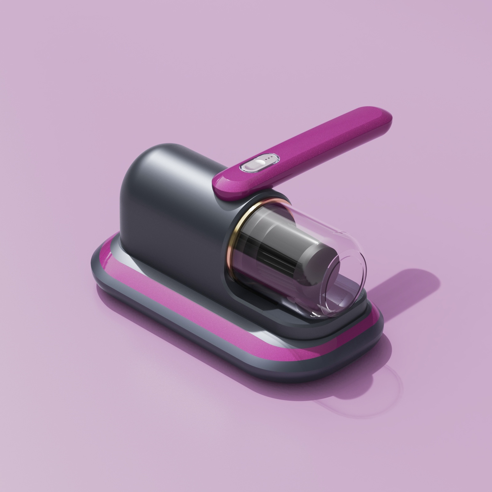 PYHO 무선 스마트 살균 먼지 진드기 청소기 이불 집먼지 청소 강흡력 진드기 퇴치 침구용 무선 침구청소기, 자주색 52,900원