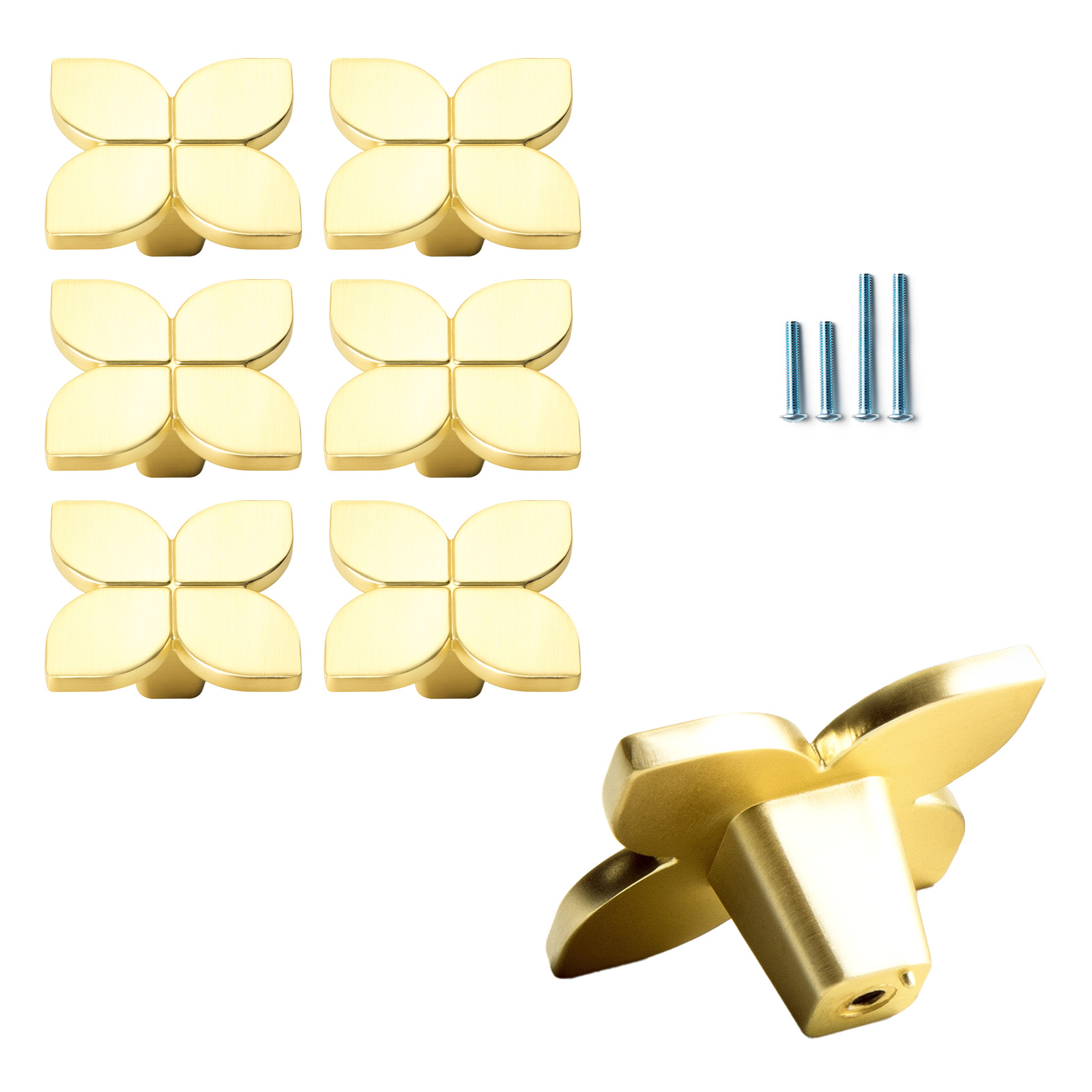엔틱 가구 손잡이 꽃잎 가구 손잡이 Goo-Ki 가구손잡이 서랍 손잡이 서랍장 손잡이, 6개, TLS-동 브러시 가공 52,500원