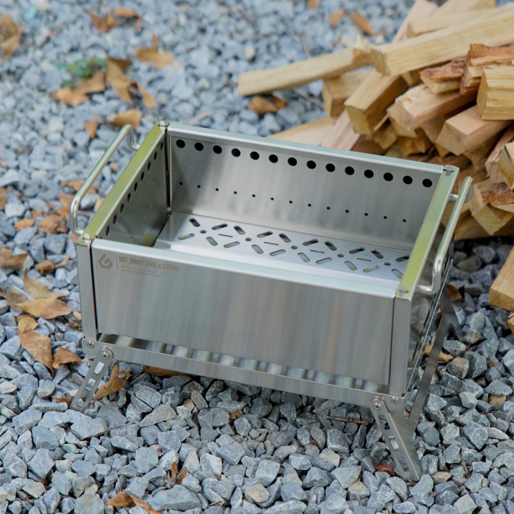 캠핑몽 3WAY 바베큐그릴 화로 훈제 IGT 숯불 야외 캠핑 바베큐그릴 불멍 스텐 이중연소, 1개 125,000원