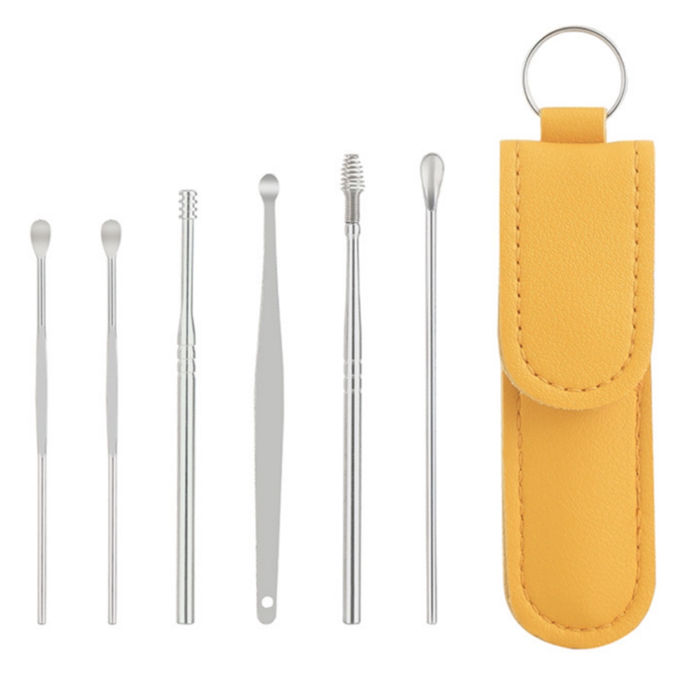 여니팩토리 심플 귀이개 세트 옐로우 1,900원