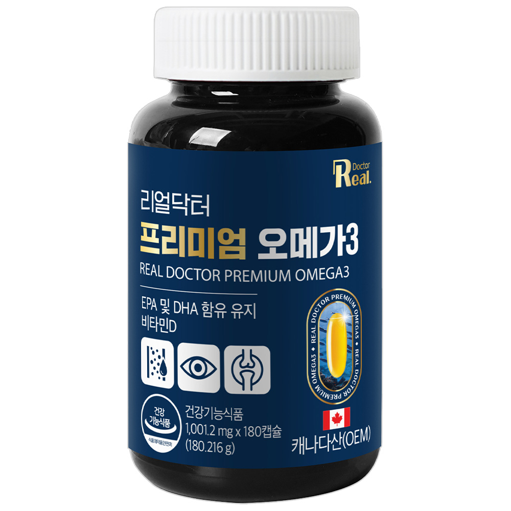 리얼닥터 캐나다산 프리미엄 오메가3 대용량 23,760원