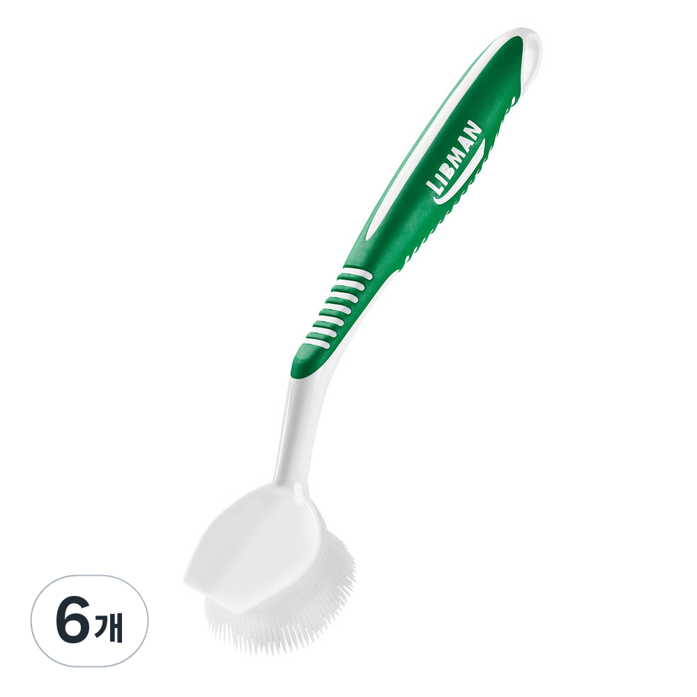 리브만 부드러운 실리콘 스틱 청소 브러쉬, 화이트, 6개 36,900원