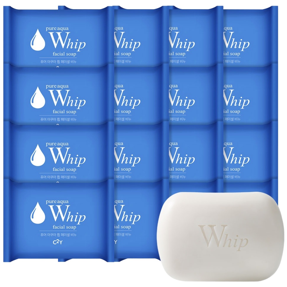 시투와이 퓨어 아쿠아 휩 페이셜 비누, 100g, 16개입 16,360원