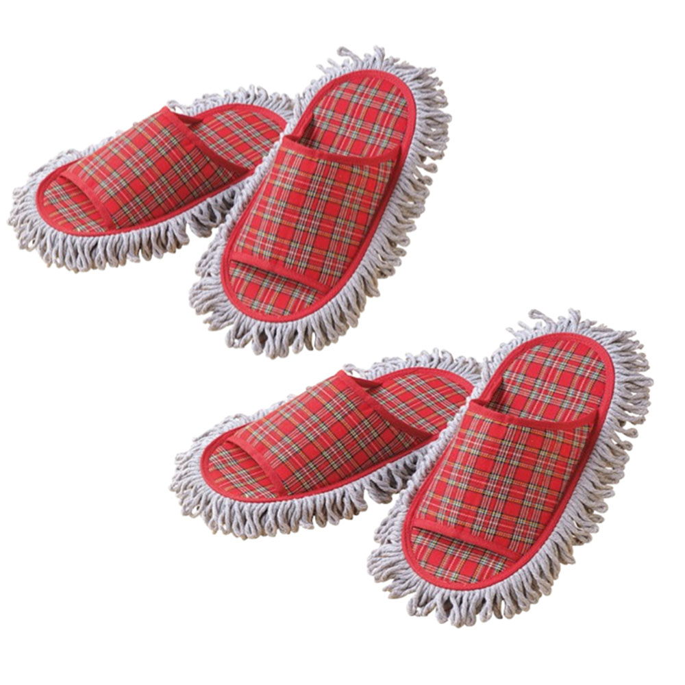 고급형 New 극세사 신발형 청소걸레, 레드, 2세트 17,900원