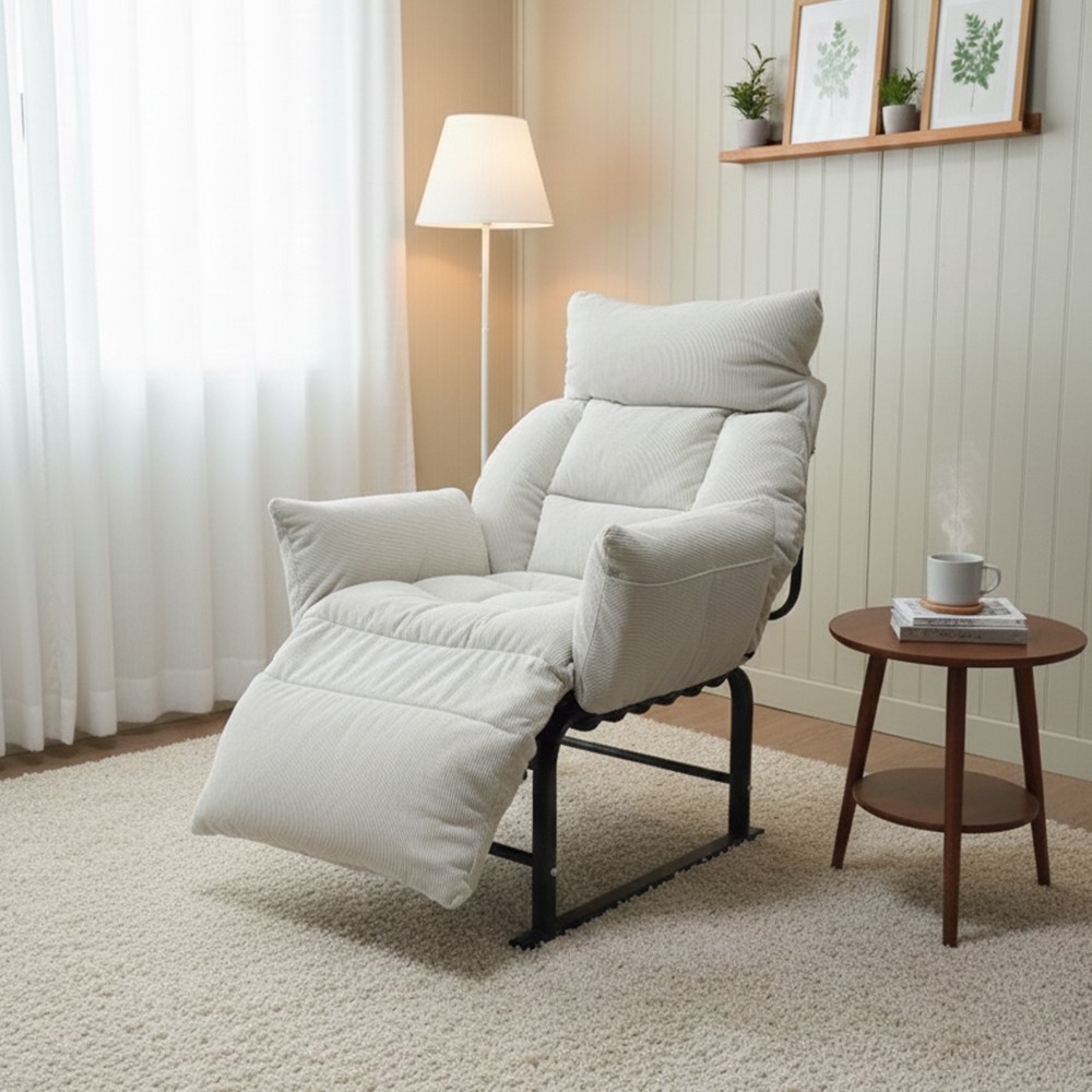 미니포레스트 1인용 의자 소파 쇼파 수유의자, 아이보리(단일상품), 1개 118,000원