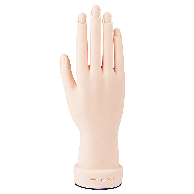 루핀 전문가용 인조손 오른손 (홈있음) 한국산 네일아트 국가고시 연습용, 1개, 단품 8,000원