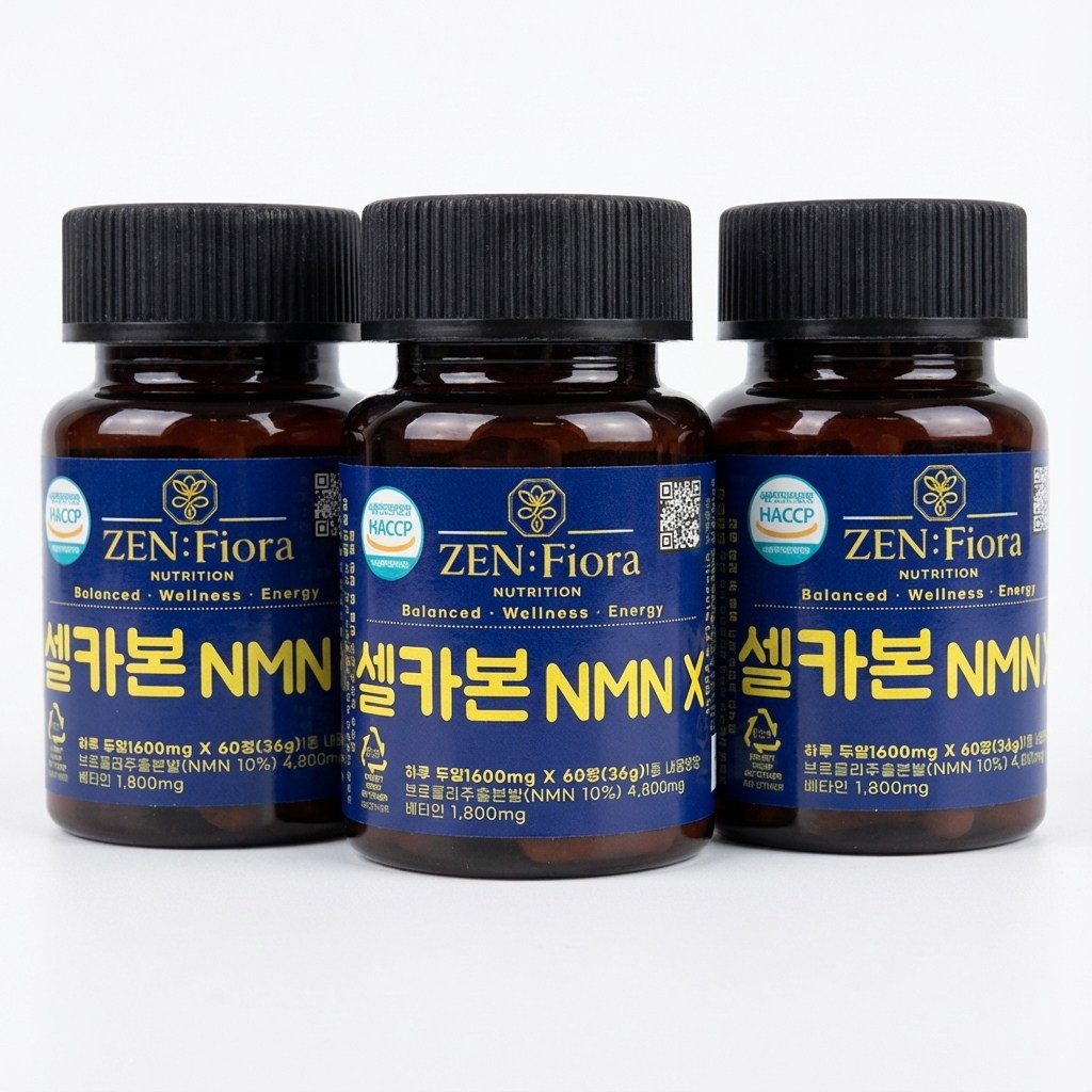 프리미엄 셀카본 NMN 영양제 MNM 엔엠엔 리포좀 식약청인증 HACCP 엠엔엔, 3박스, 60정 66,900원