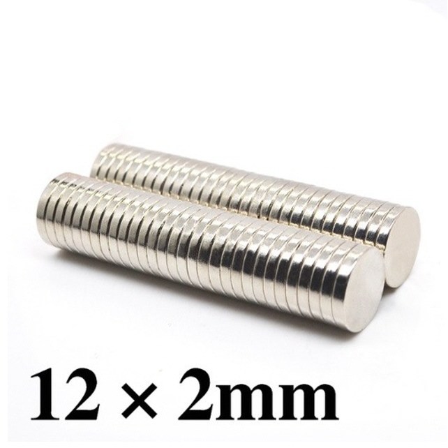 초강력 원형자석 12mm x 2mm 네오디움 280원