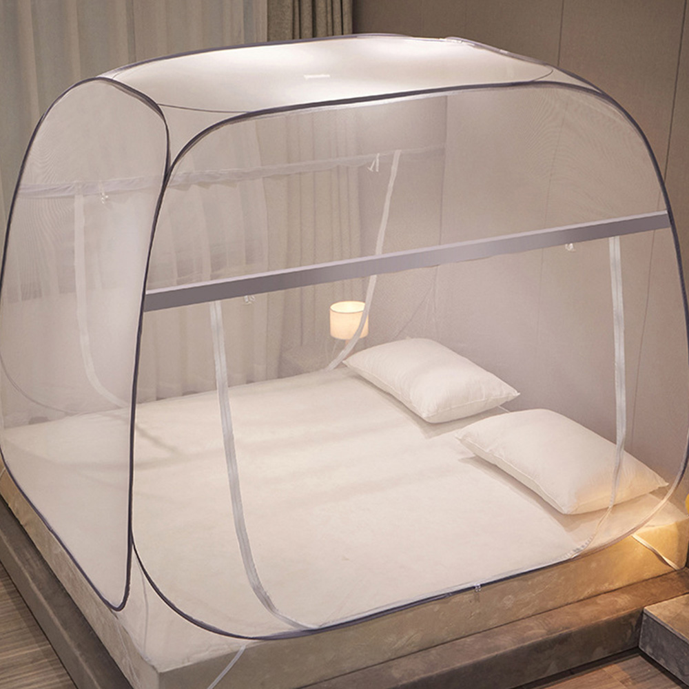 침대형 폴딩 원터치 전면 모기장 싱글/퀸/킹/패밀리 사이즈 33,900원