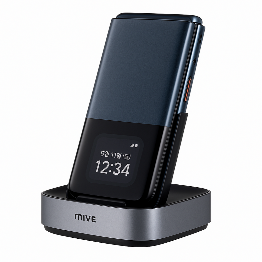 ALT MIVE 마이브 스타일폴더2 AT-M140 미개봉 새상품 알뜰폰 스마트폴더폰 학생폰 효도폰+크래들 모두증정, 폴더2미개봉블랙,M140(구글스트랩등5종사은품), 32GB 319,000원