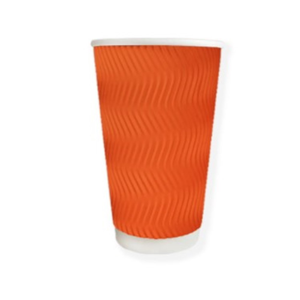 3중 단열컵 16온스 (웨이브 오렌지) 500개 BOX 종이컵 핫컵 52,200원