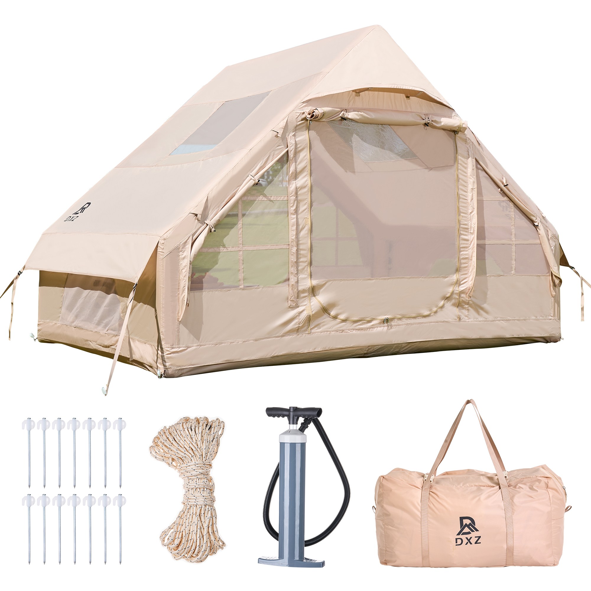 DXZ 에어텐트 방수보온 오픈 윈도 디자인 원터치 에어 328,000원