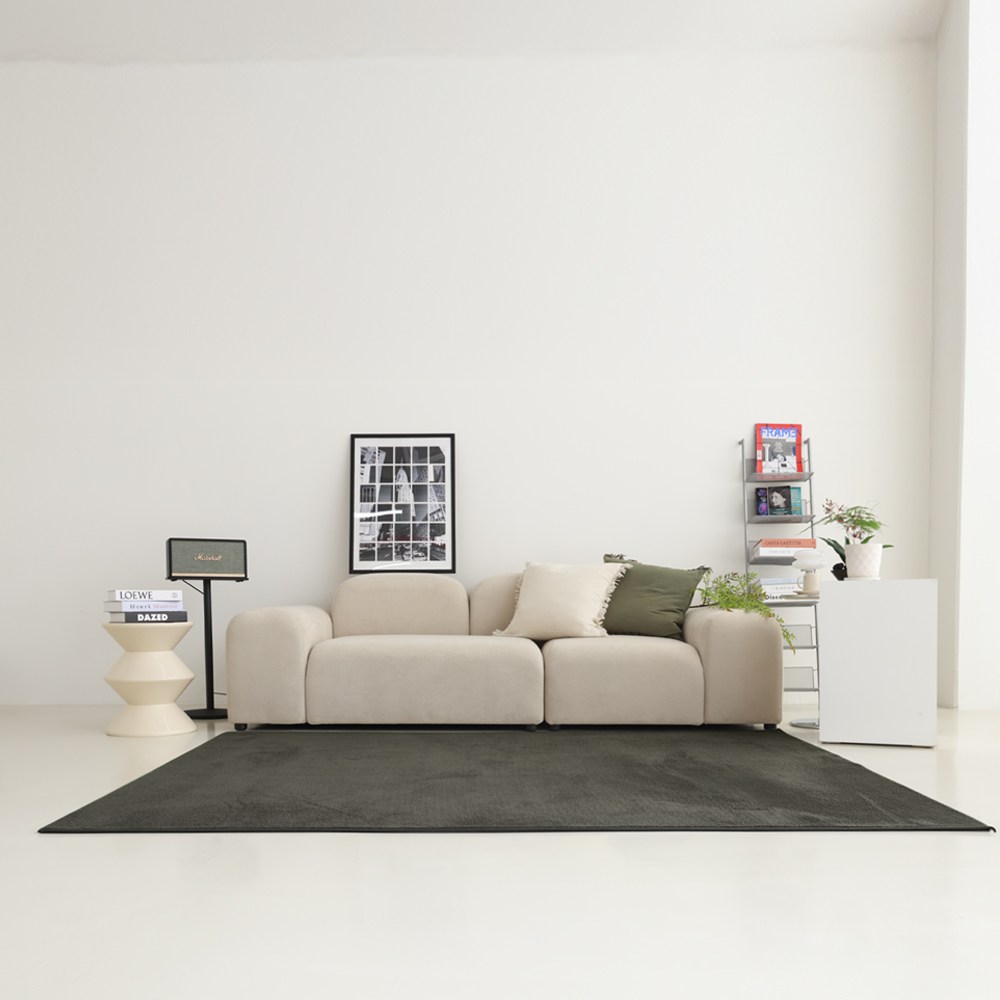 헤일럽 데이럽 먼지없는 사계절 단모 사각 러그 거실용 카페트 110,320원