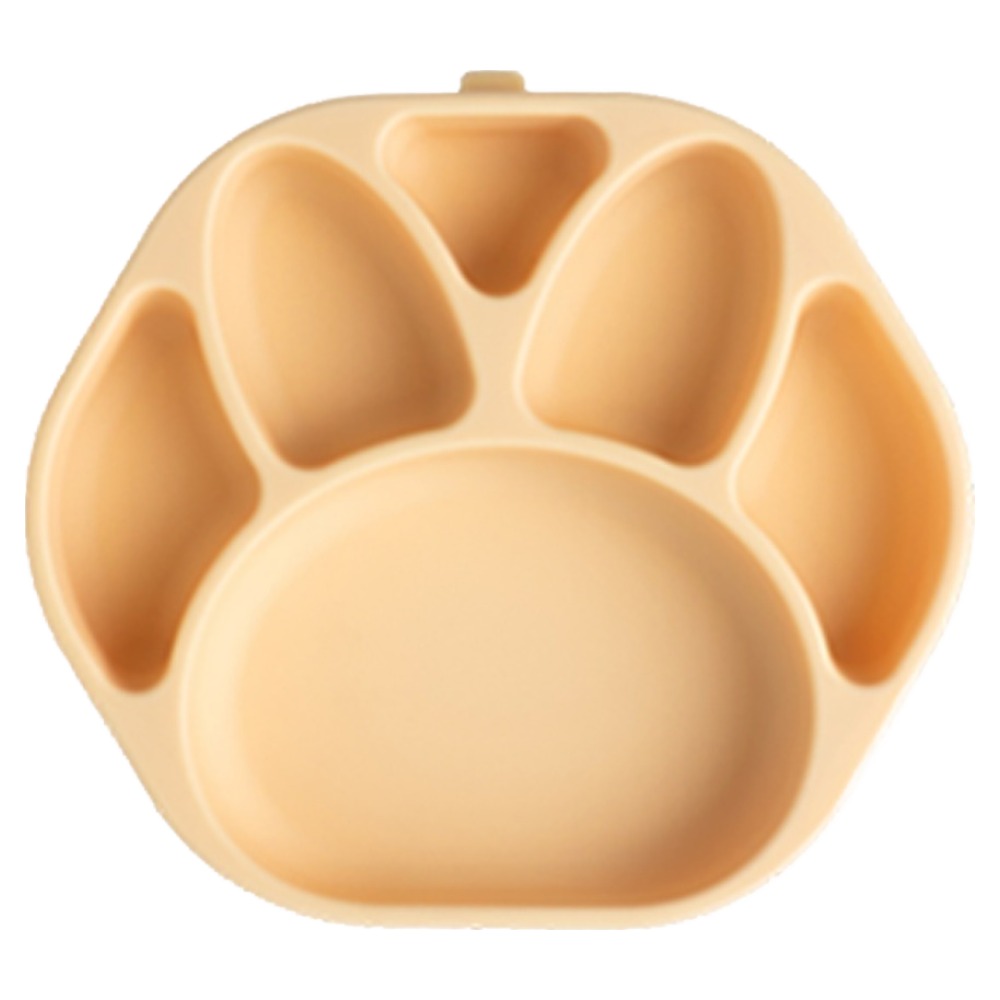 실유니티 유아용 곰발바닥 흡착 식판, 1개, 옐로우 13,900원