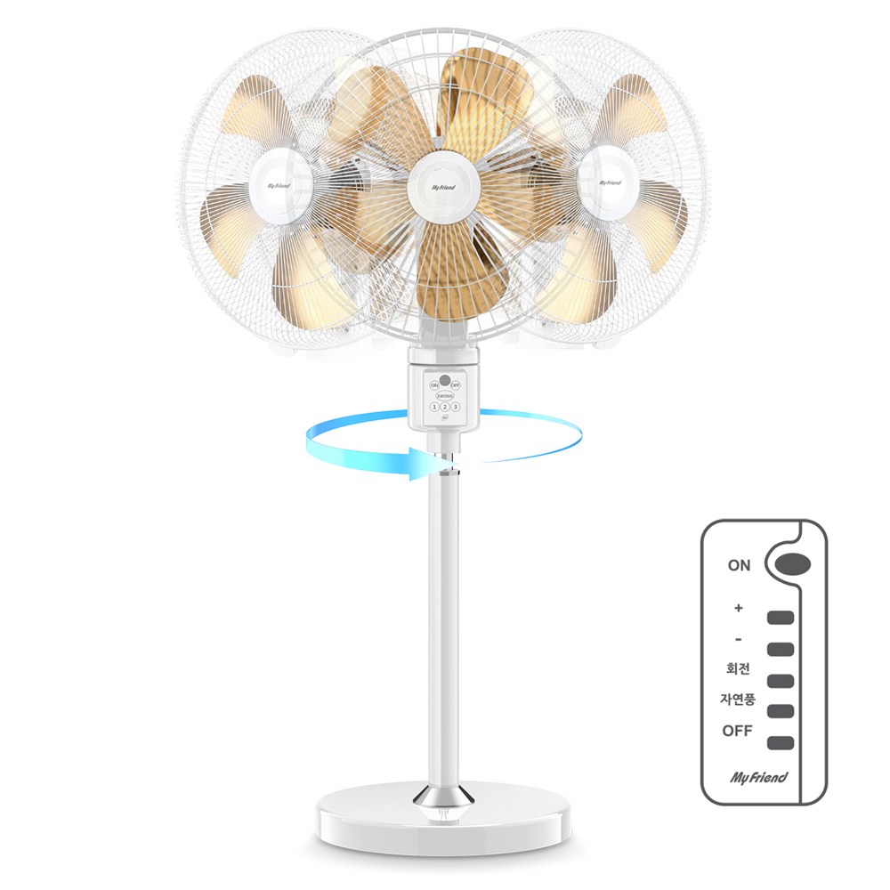 마이프랜드 20인치 대형 선풍기 듀얼헤드 업소용 산업용 MFD-100 169,000원