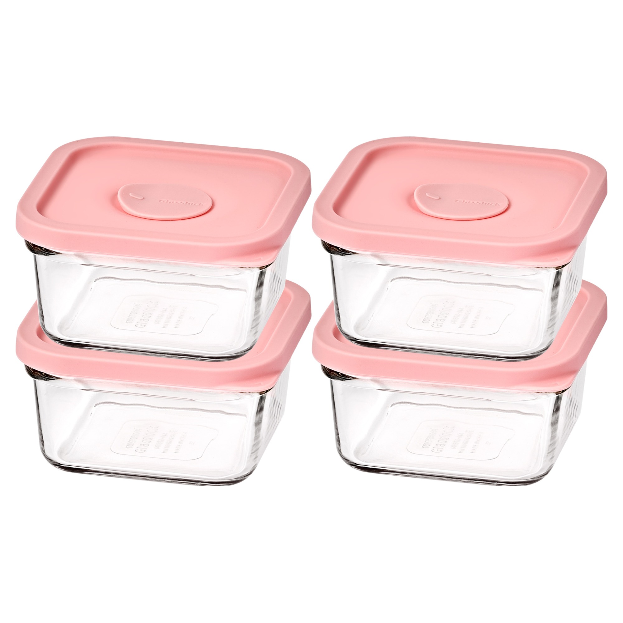 글라스락 렌지쿡 정사각 햇밥용기 캔디핑크 18,160원